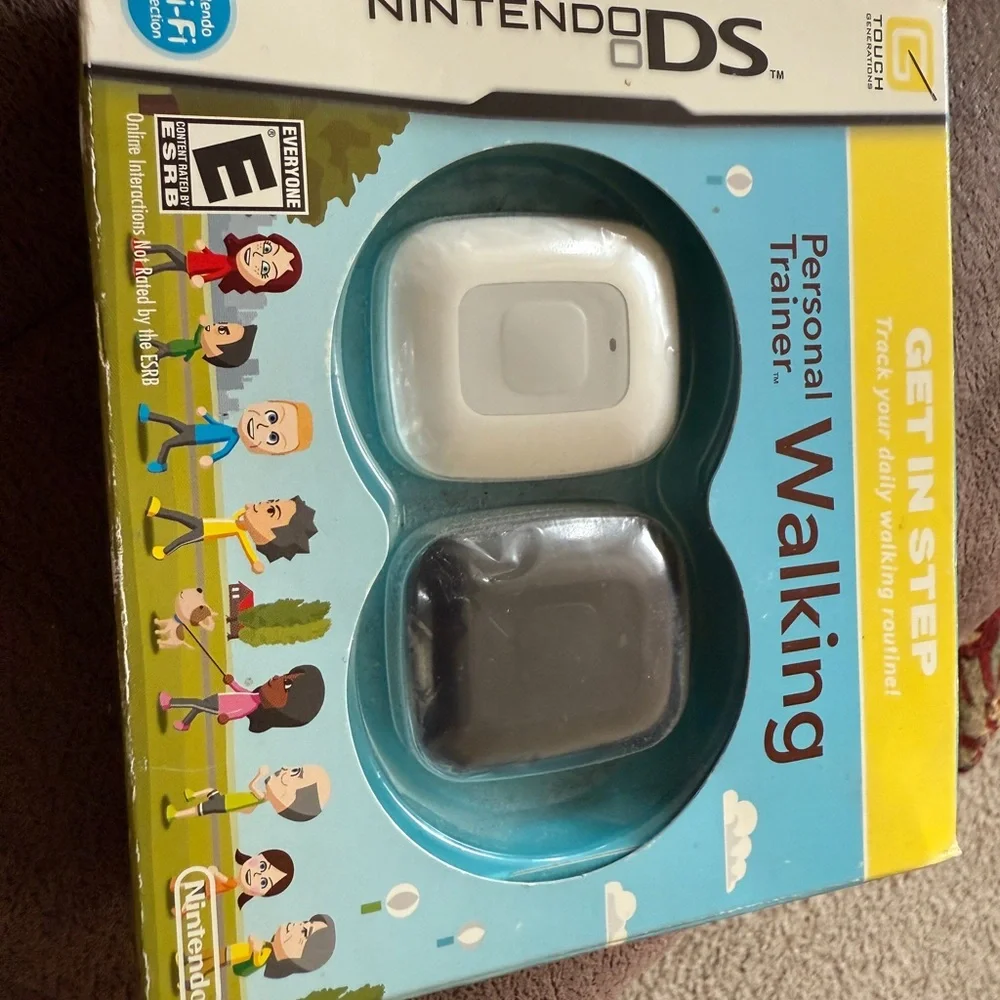 Nintendo DS Walking Personal Trainer Set NIB $40